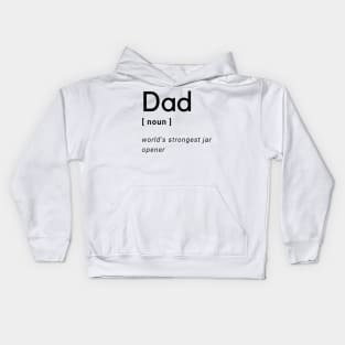 Dad Noun Kids Hoodie